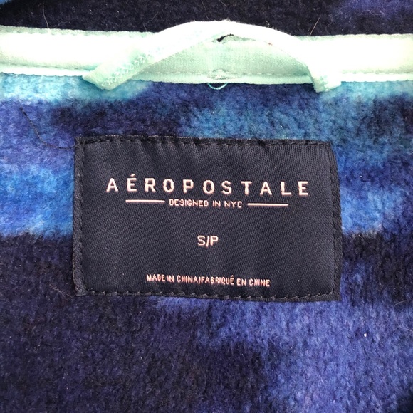 NWOT Aeropostale Fleece Quarter Zip - Picture 4 of 4